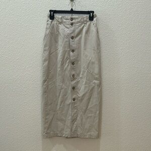 Vintage Gap Button Up Skirt 4